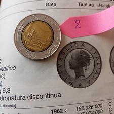 Moneta 500 lire usato  Taranto