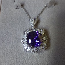 Tova diamonique pendant for sale  LITTLEHAMPTON
