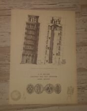 Stampa torre pisa usato  Andora