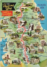 Cartography postcard map for sale  WATERLOOVILLE