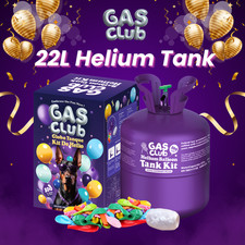 Large 22l helium d'occasion  Expédié en Belgium