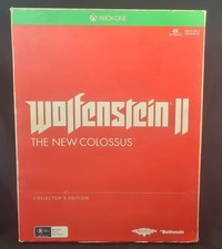 XBOX ONE WOLFENSTEIN II: THE NEW COLOSSUS - EDIÇÃO DE COLECIONADOR PAL, usado comprar usado  Enviando para Brazil