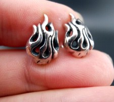 Flaming earrings sterling for sale  Washington