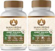 Maharishi Ayurveda Amrit Kalash (60 comprimidos de néctar e 60 comprimidos de ambrosia), comprar usado  Enviando para Brazil