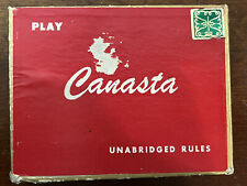 Vtg 1958 canasta for sale  Colwich