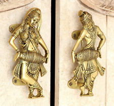Maçanetas de porta de casal de latão maçaneta de porta de guarda-roupa puxadores de maçaneta de ouro comprar usado  Enviando para Brazil