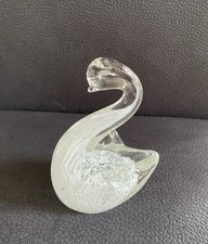 Schwan glas weiß gebraucht kaufen  Bad Köstritz
