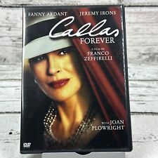Callas Forever (DVD, 2005) Fanny Ardant, Jeremy Irons, Joan Plowright, Jay Rodan comprar usado  Enviando para Brazil