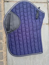 Navy equitheme saddle for sale  HODDESDON