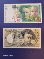 Lot billets 500 d'occasion  Berre-l'Étang