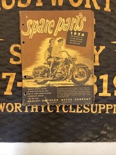 Vintage Harley Spare Parts Catalog 1941 1954 Big Twin Side Car Servi 99450-54 segunda mano  Embacar hacia Mexico