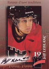 1998 quebec remparts d'occasion  Expédié en Belgium