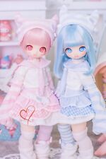 1/4 MSD MDD Puyoo Shoushou BJD Roupas Angel Cat Terno Marinheiro Melhorado Rosa Azul comprar usado  Enviando para Brazil