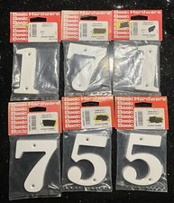Vintage white numeral for sale  ARUNDEL