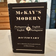 1943 McKay’s Modern Dictionary Portuguese/English By E. L. Richardson comprar usado  Enviando para Brazil