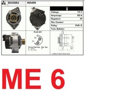 Alternatore 12v 65a usato  Gioia Tauro