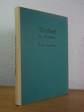 Werkbuch mädchen entnehmbarem gebraucht kaufen  Elmshorn