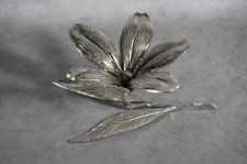 Lotusblume aschenbecher silber gebraucht kaufen  Berlin