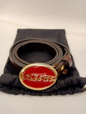 Cintura marrone dsquared2 usato  Barletta