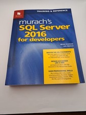 Murach's SQL Server 2016 for Developers by Joel Murach comprar usado  Enviando para Brazil