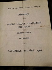 Rare 1966 rugby for sale Rare 1966 rugby for sale  BRADFORD