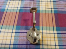 Vintage wandhaken messing gebraucht kaufen  Ihlienworth