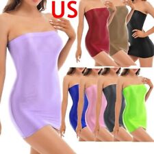 Mini vestido feminino sem alças tubo top fora do ombro Bodycon sexy vestidos de festa comprar usado  Enviando para Brazil