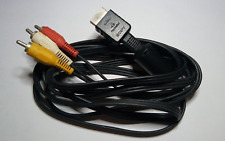 Usado, Cabo de áudio e vídeo genuíno oficial OEM RCA AV Sony Playstation 1 2 3 PS1 PS2 PS3 comprar usado  Enviando para Brazil