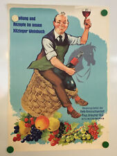Plakat weinbuch kitzingen gebraucht kaufen  Weißenburg i.Bay.