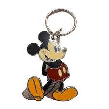 Chaveiro feminino vintage Disney Mickey Mouse BOM! Berloque de bolsa de metal esmaltado vintage comprar usado  Enviando para Brazil