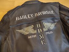 Harley davidson lederjacke gebraucht kaufen  Paderborn