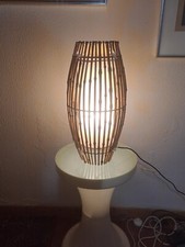 lampada vimini bambu rattan comprar usado  Enviando para Brazil
