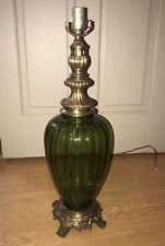 Green glass globe for sale  Union