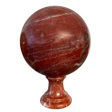 Usado, Bola En Mármol Rojo Con Poggiasfera Arte Diseño Escultura de Tabla Ø15cm comprar usado  Enviando para Brazil