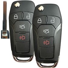 2 para 2013 2014 2015 2016 Ford Fusion controle remoto flip key fob N5F-A08TAA comprar usado  Enviando para Brazil