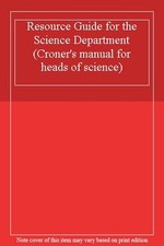 Resource guide science for sale  UK