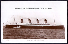 CARTÃO POSTAL RP WHITE STAR LINE RMS OLYMPIC PRÉ TITANIC AFUNDANDO EM Liverpool 1911 comprar usado  Enviando para Brazil