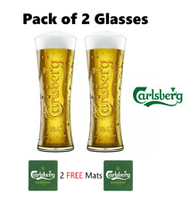 Carlsberg pint glasses for sale  KETTERING