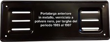 Portatarga cornice anteriore usato  Albano Laziale