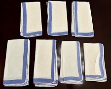 Vintage linen napkins for sale  Oxford