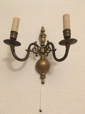 Messing wandlampe wandleuchte gebraucht kaufen  Berlin