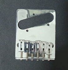 Usado, NOVO Gotoh GTC202 Ponte de Guitarra Estilo Telecaster Tele Selins de Aço ESQUERDO, CROMADO comprar usado  Enviando para Brazil