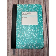 Usado, NOVA Capa para Notebook Tiffany & Co Mini Esboço 5,25”x3,5” Edição Limitada Presente Promocional comprar usado  Enviando para Brazil