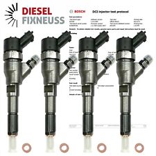 Używany, 4x Injecteur Bosch 0445110076 9641742880 Citroen Peugeot 2.0 HDI na sprzedaż  Wysyłka do Poland