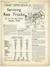 Reo truck 1938 for sale  WORKSOP