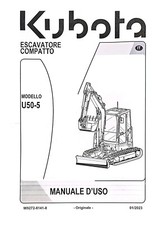 Manuali miniescavatore kubota usato  Salerno