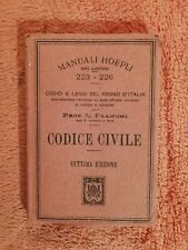 Franchi codice civile usato  Cagliari