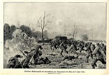 Używany, Rosyjski masowy atak pod Okną 5 czerwca 1916 r. malarz wojenny * artysta wojenny * I wojna światowa na sprzedaż  Wysyłka do Poland