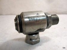 Carretel de mangueira giratório de aço inoxidável 90°, lança giratória 3/8 M x 3/8 F, 5000 PSI #7035 comprar usado  Enviando para Brazil