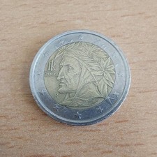 Euro münze dante gebraucht kaufen  Filderstadt